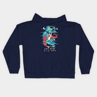 Out For Adventure Kids Hoodie